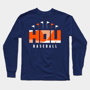 HOU Baseball Ballpark Long Sleeve T-Shirt